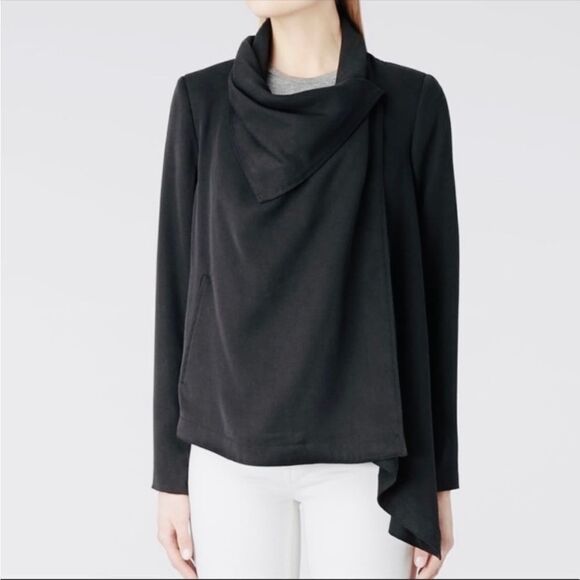 NWOT All Saints Black Bayle Monument Jacket - Picture 10 of 13